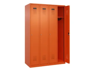 locker,HxBxD 1850x1200x500mm,4vak,vak B 300mm,cil.-slot - 2