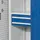 lade,v. systeemkast,H 100mm,RAL7035