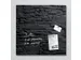 Glasbord Sigel 48x48cm Leisteen Design