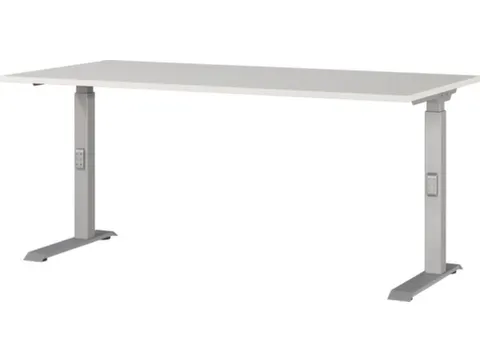 In hoogte verstelbaar bureau,HxBxD 680-910x1600x800mm,blad spaanplaat