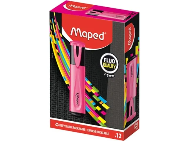 markeerstift Fluo'Peps Classic roze