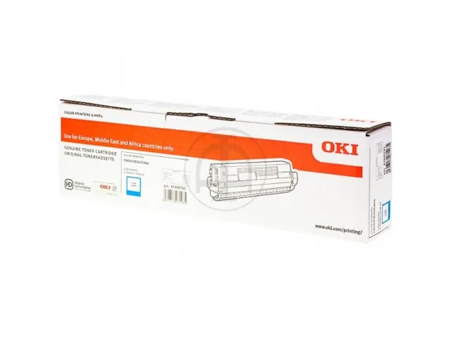 47095703 OKI C8xx toner cyaan 5000pages
