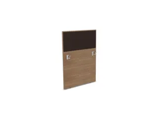 baliepaneel,v. bureau,aanbouw links,B 800mm,NT-cherry,BN2036-bruin - 1