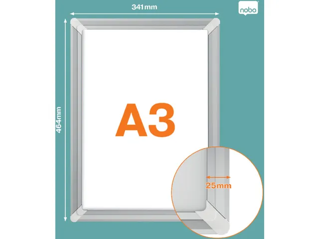 clicklijst Premium Plus, versterkende hoeken, ft A3
