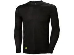 Helly Hansen Lifa 75105 onderhemd met lange mouwen, zwart, maat M, per