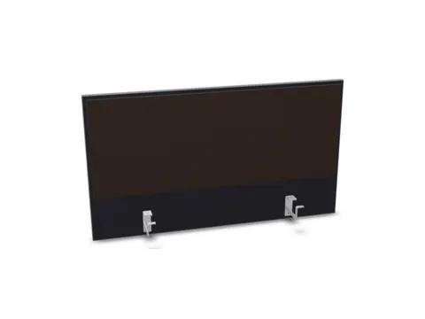 panneau de rehausse p. table de bureau CC-noir BN2036-marron