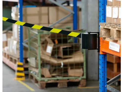Sjorbandsysteem Band L 22M Behuizing Zwart Geel/zwart Dwars