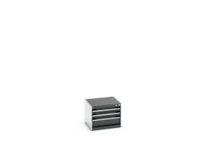 ladekast,HxBxD 400x525x525mm,3lade(n),m. lade voor normale belastingen - 7