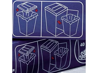 AS1000 Plastic afvalzakken grote kantoorpapiervernietigers 115 liter - 5