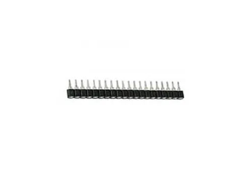 Tulpvormige IC Voet, Enkele RIJ, 20 Contacten, Pitch = 2.54mm