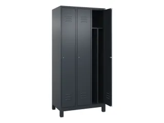 locker voor scheiding van kleding,HxBxD 1950x900x500mm,3vak - 2
