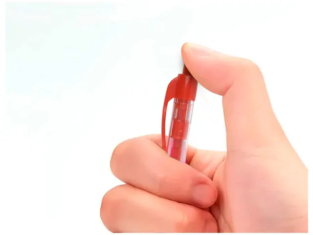 Balpen Retractable Medium Punt Rood