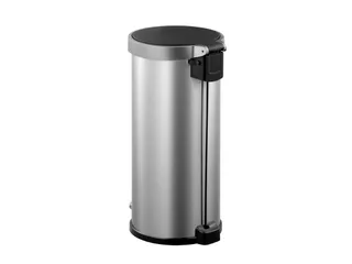 Aria pedaalemmer rond 35 Liter mat RVS - 3