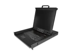 17 inch LCD VGA KVM Console voor Server Rack 1U met USB QWERTY