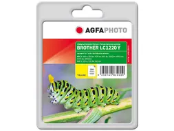 AgfaPhoto Brother LC1220Y MFCJ inkt Geel Rebuilt 300 pagina's