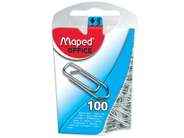 Paperclips Klein 25mm Staal 100 Stuks
