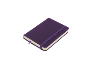 Schetsboek Kangaro A6 purple heart PU HC 80 vel 140gr roomwit met elas - 2