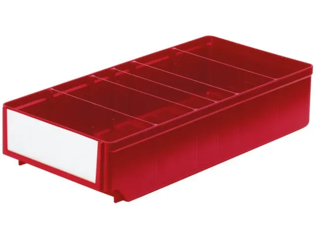 Stellingbakken Ps Hxbxd 84X186X400Mm Rood