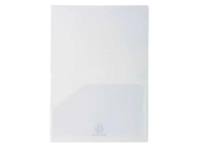 OUTLET 10 Tweezijdige Presentatiemappen Soepele Kaft Pp 20/100ste Tran