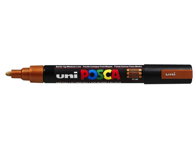 Verfstift Posca PC5M Medium Punt 1,8-2,5mm Brons