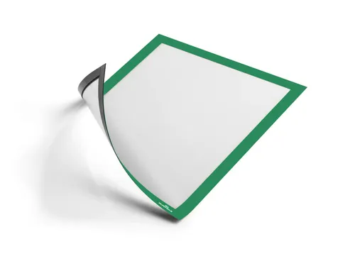 Informatiekader DURAFRAME MAGNETIC A4 Groen 5 Stuks