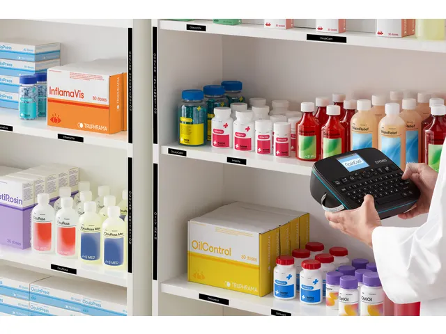 Labelprinter Dymo LM 640CB qwerty 24mm koffer