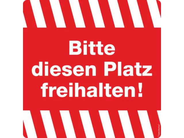 aanwijzing-combinatiebord,Deze plaats vrijhouden!,folie,rood/wit