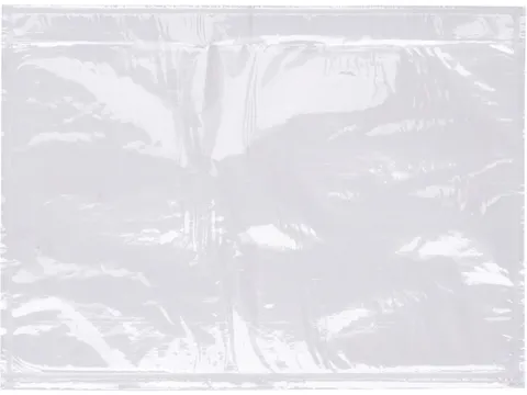 Zelfklevend documentenmapje transparant 155x235mm 500 stuks