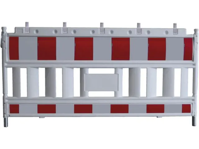 Euro2-afzethek,HxL 1000x2000mm,kunststof,wit/rood