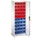 Stellingkast 1690x700x300mm 9 Legborden 40 Magazijnbakken Ral 7035