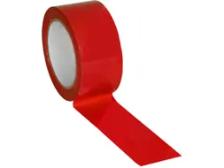 vloermarkeertape,PVC,rood,band LxB 33mx50mm