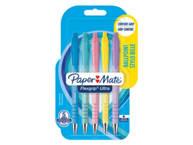 balp Flexgr Pastel RT M zw inkt bl 5st ass