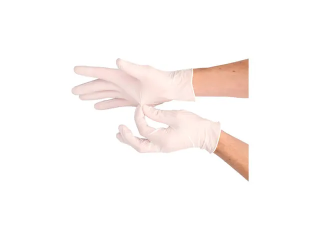 Handschoenen Latex Gepoederd Maat S Wit doos 1000 stuks