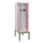 locker met bank,voor scheiding van kleding,HxBxD 2120x600x815mm,2vak