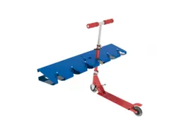 Steprek voor 6 steppen L 990mm eenzijdig RAL5010