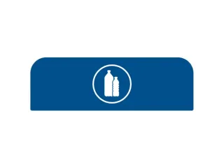 Configure Recyclingstation Paneel Plastic BE 87 liter - 1