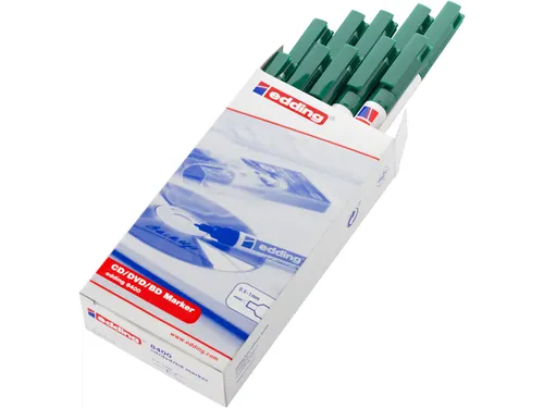 Cd marker edding 8400 rond groen 0.5-1.0mm