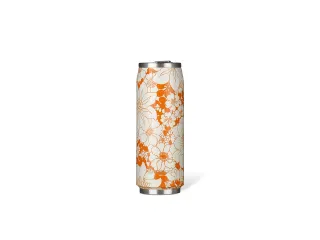 Thermosbeker Les Artistes Paris blik 500ml Orange Flower met rietje - 6
