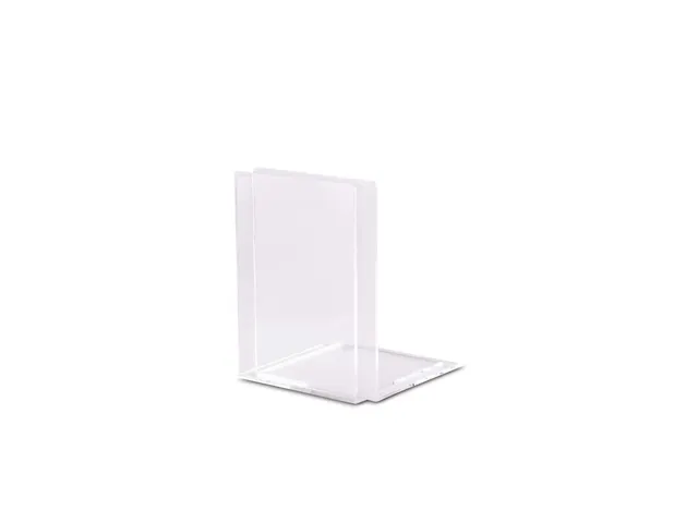Boekensteun MAUL acryl 16x15x21cm set 2 glashelder