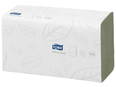 Tork 290179 Handdoek Singlefold H3 Z-vouw Advanced Groen 3750 vel