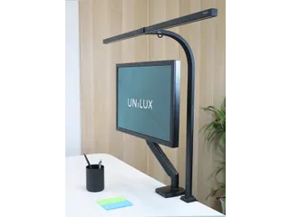 Bureaulamp Unilux Strata led tafelklem zwart - 4