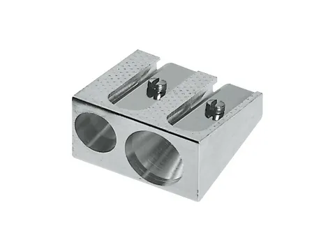 puntenslijper Faber-Castell metaal dubbel