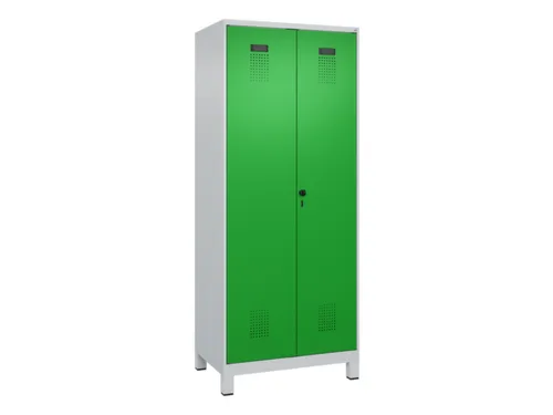 PBM-locker,HxBxD 1950x800x500mm,2vak,vak B 400mm,draaigrendel