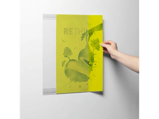 Informatiehouder rPET A3 zelfklevend