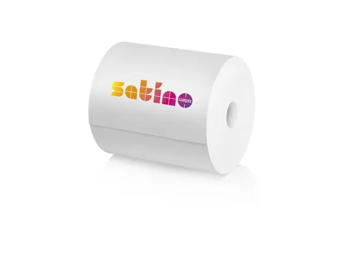 Poetspapier Satino 305250 2-Laags 525 Meter 2 Rol Wit