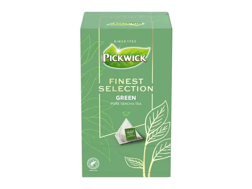 Thee Pickwick Finest Selection green tea 25 zakjes à 2 gram