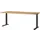 In hoogte verstelbaar bureau,HxBxD 680-910x1800x800mm