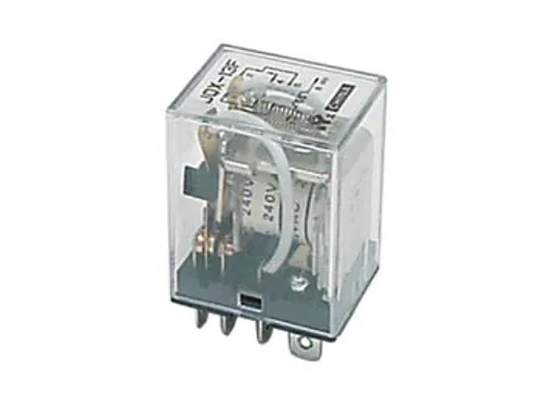 Krachtig Relais 10A/24VDC-220VAC 2 x Wissel 12VDC