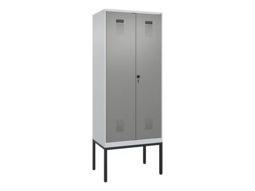 PBM-locker,HxBxD 2120x800x500mm,2vak,vak B 400mm,draaigrendel