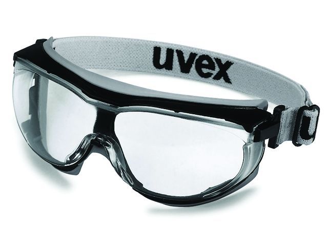 Veiligheidsbril Carbovision 9307 Zwart Grijs Polycarbonaat Blank | VeiligheidsbrillenOnline.be